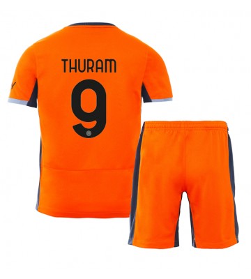 Inter Milan Marcus Thuram #9 Tredje Kläder Barn 2023-24 Kortärmad (+ Korta byxor)